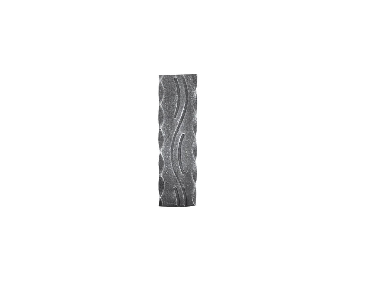 Wyrób kuty: Kuty pochwyt poręczowy stalowy ozdobny 40x8 mm 3000 mm