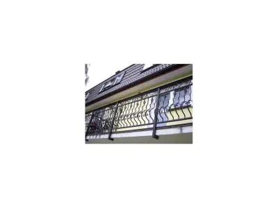 Wyrób kuty: Kuta Balustrada Balkonowa Ornamentyka Klasyczna