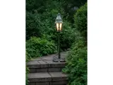 Wyrób kuty: Kuta Lampa Ogrodowa Stojąca z Ozdobną Kolumną