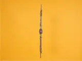 Wyrób kuty: Kuta tralka balustradowa ozdobna z różami 20 cm 950 mm