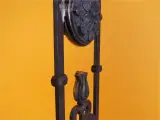 Wyrób kuty: Kuta tralka balustradowa ozdobna z różami 20 cm 950 mm