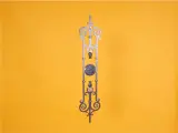Wyrób kuty: Kuta tralka balustradowa ozdobna z różami 20 cm 950 mm