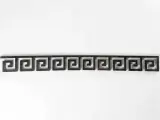 Wyrób kuty: Stalowa rozeta ozdobna taśma z motywem greckim do balustrad 1200x120 mm