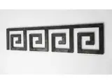 Wyrób kuty: Stalowa rozeta ozdobna taśma z motywem greckim do balustrad 1200x120 mm